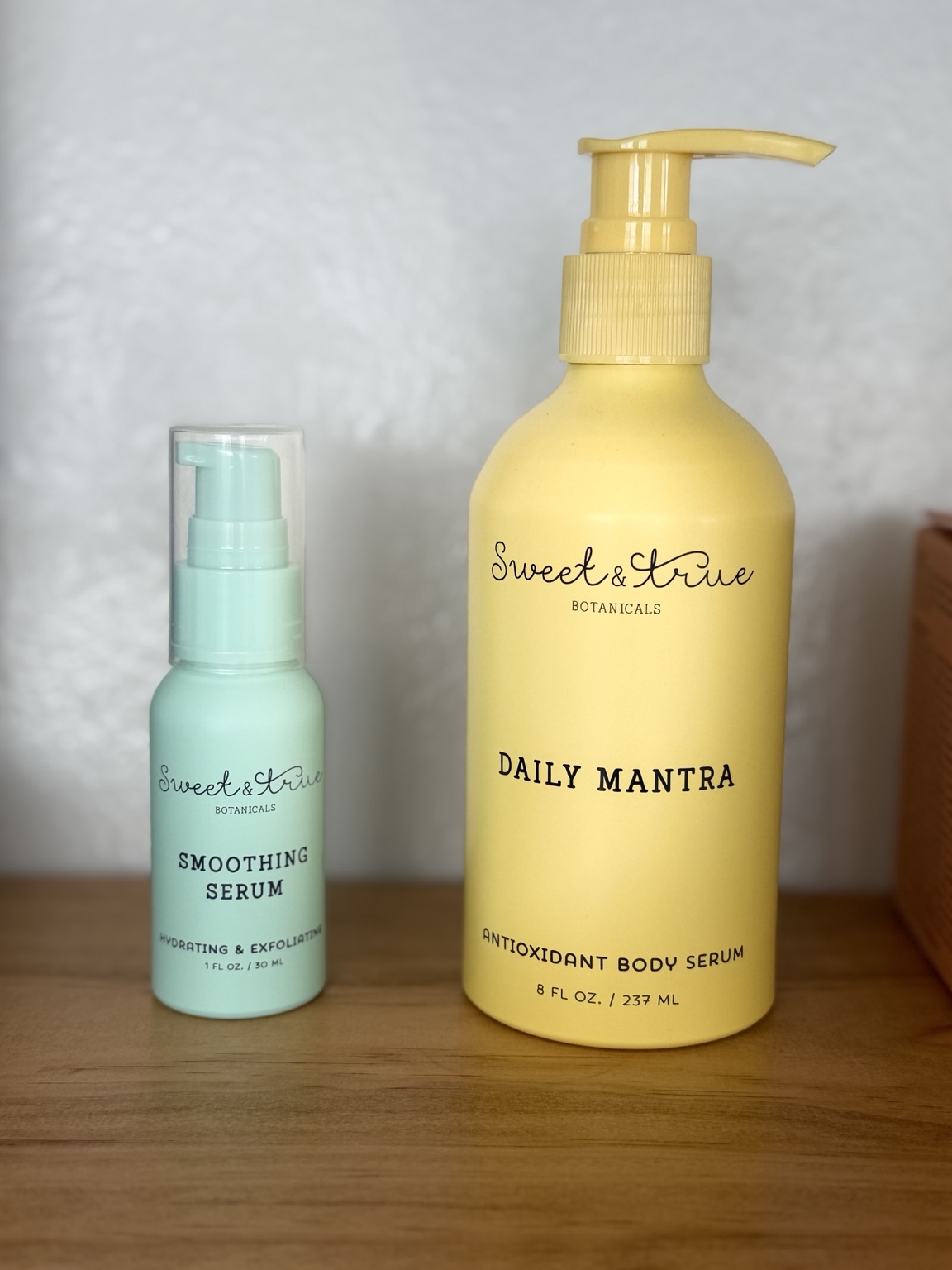 Skincare products at Sugar Happy